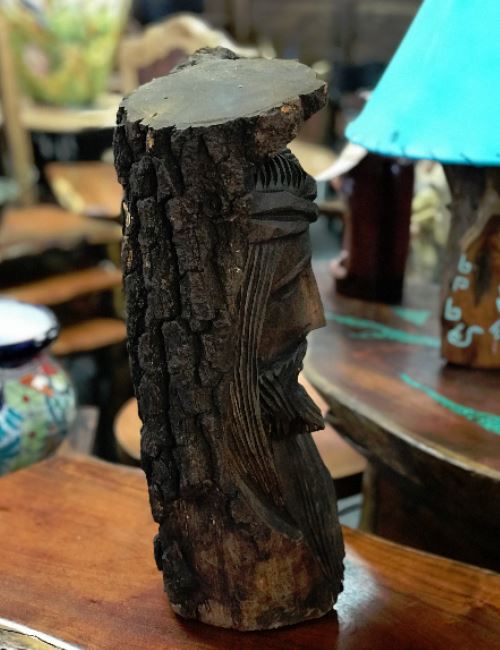 Christ Bust Simple Carved The Best Custom Mesquite Furniture Store