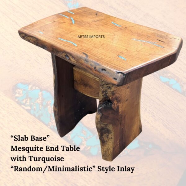 Mesquite Rustic End Table