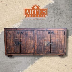 rustic entry table